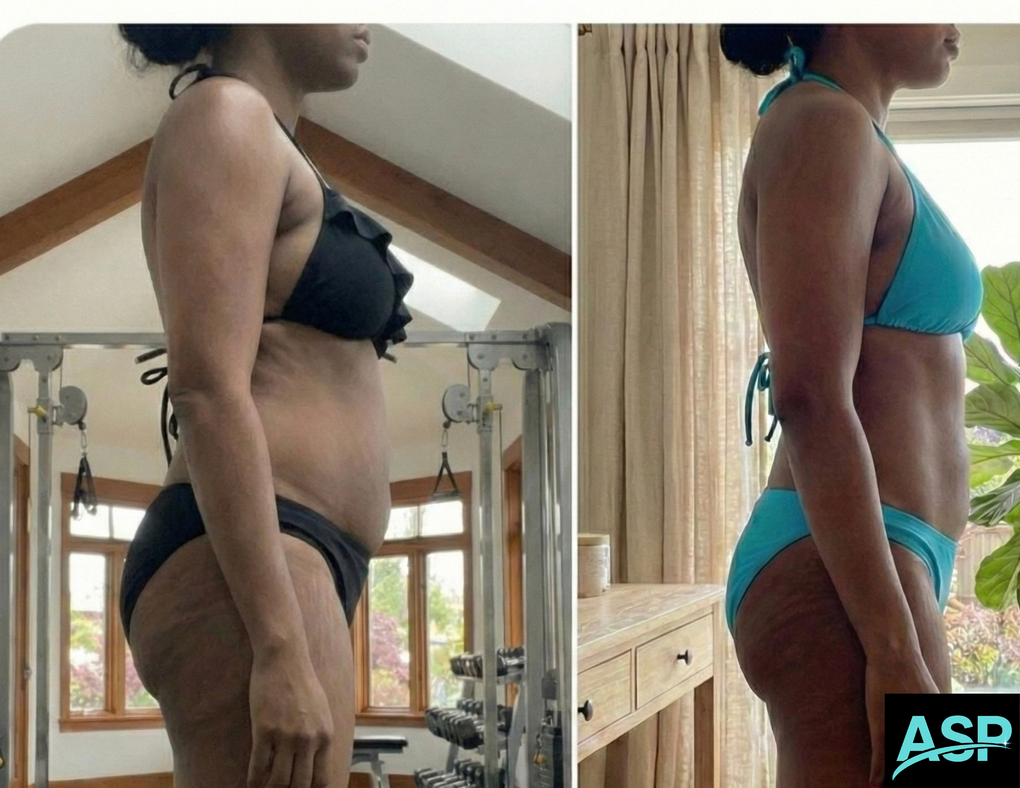 Female client side profile transformation